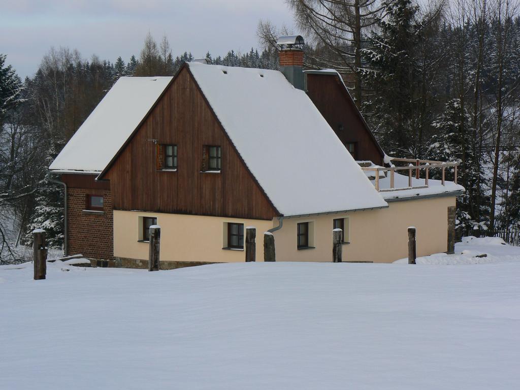 Chalupa Na Louce Salmov Villa Mikulášovice Rom bilde